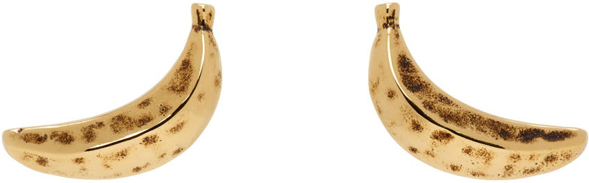 Náušnice CHLOÉ The Chloé Bananas Earrings Žltá | CHC24AFE82CB7, 0