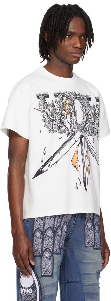 Tričko Who Decides War Who Decides War Graphic T-Shirt Biela | 1110140001SS25, 1