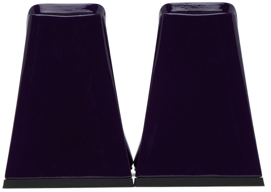 Doplnky The Attico Attico Devon Patent Leather Heeled Mules Fialová | 241WS000 L002, 1