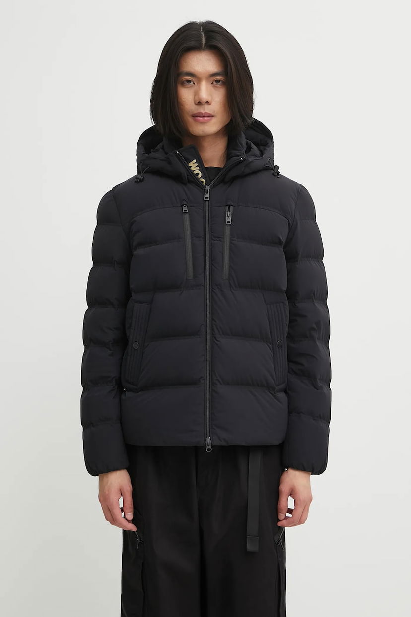 Prešívaná bunda WOOLRICH Woolrich Matt Stretch Puffer Jacket Čierna | CFWOOU2088MRUT3107