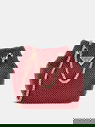 Rhinestone Mini Bucket Bag