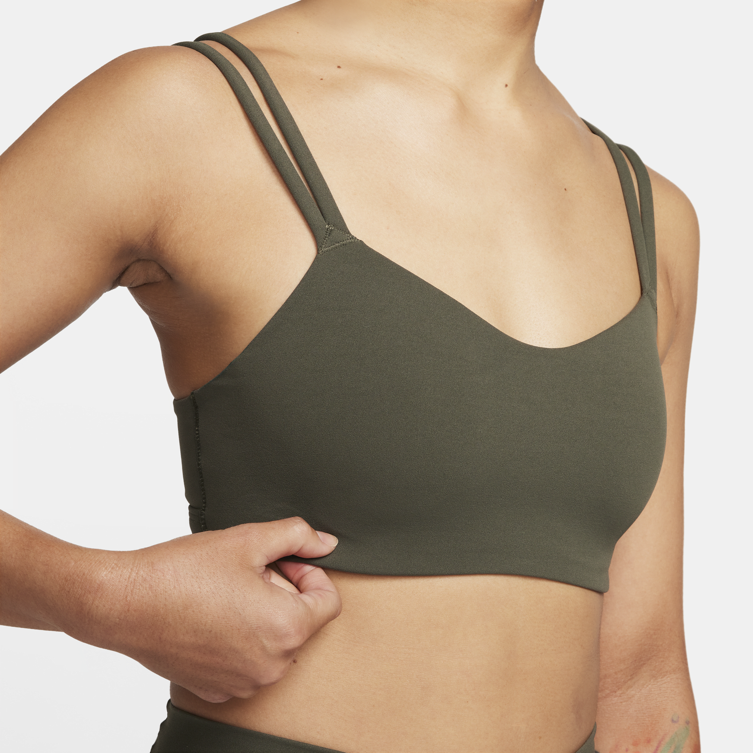 Podprsenka Nike Alate Trace Bra Zelené | DO6608-325, 0