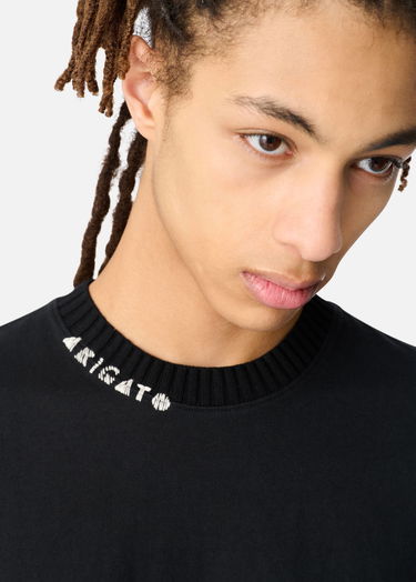 Tričko AXEL ARIGATO Apex Ribbed T-Shirt Čierna | A3319001, 5