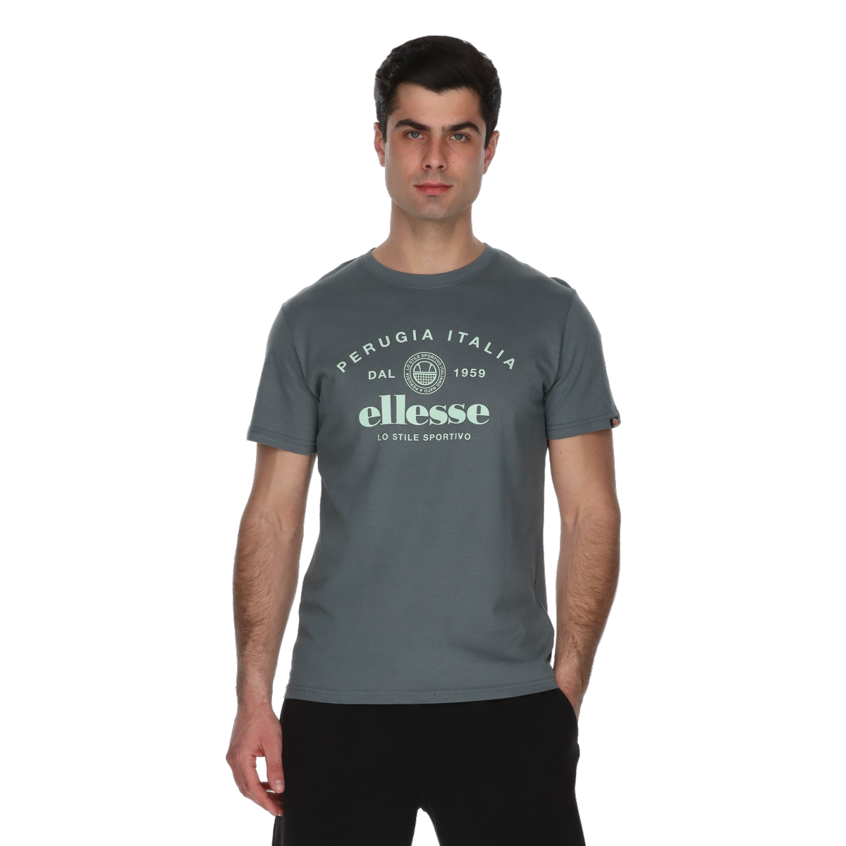 Tričko Ellesse Ellesse Perugia T-Shirt Šedá | ELA251M832-24, 0