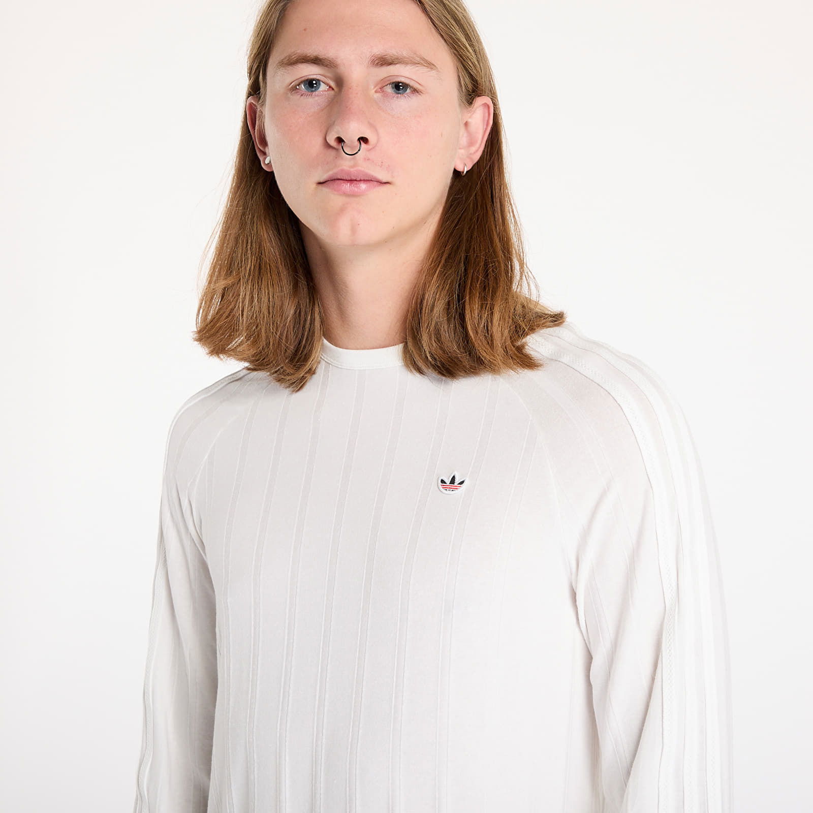 Clot x Rib Long Sleeve Tee Core White/ Core White