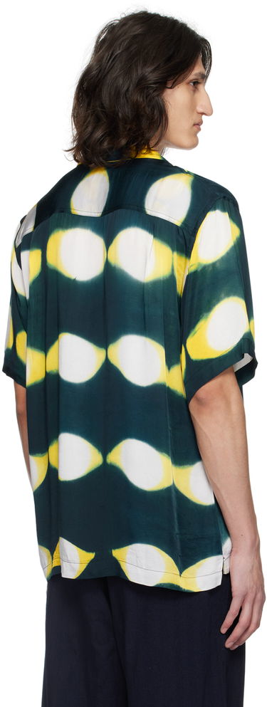 Košeľa Universal Works Universal Works Hand-Dyed Resort Shirt Zelené | 30187, 2