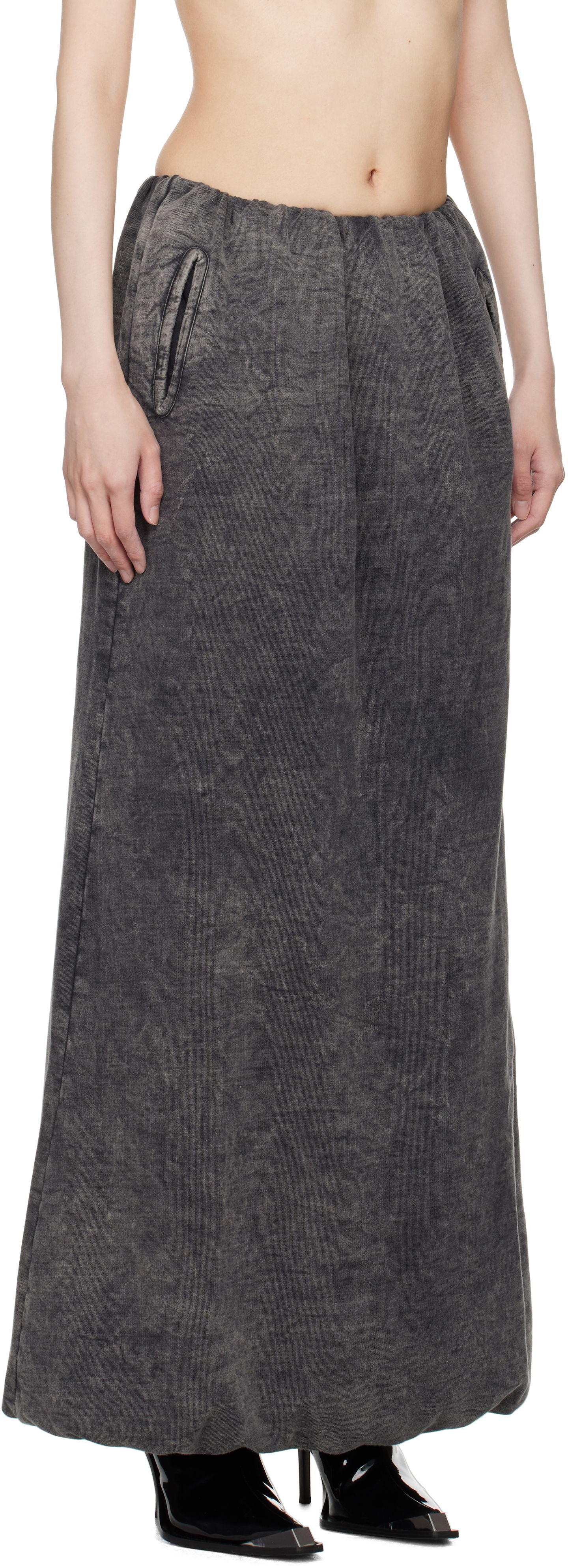 Sukňa Diesel O-Tulip Maxi Skirt Šedá | A16524 0EGBV, 1
