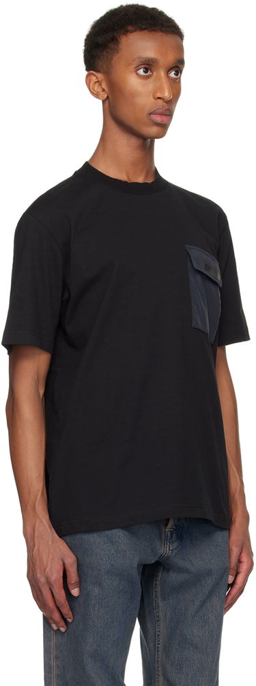 Tričko Paul Smith PS Paul Smith Tilt Logo Pocket T-Shirt Čierna | M2R-014Z-N22119-79, 1