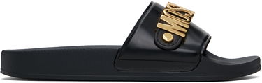 Tenisky a topánky Moschino Moschino Lettering Logo Slides Čierna | 251 MB28032G0M G11 000, 0