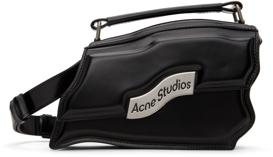 Taška cez rameno Acne Studios Keisuke Otobe Edition Distortion Wavy Mini Bag Čierna | A10314-, 0