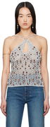 Coperni Beaded Knitted Tank Top