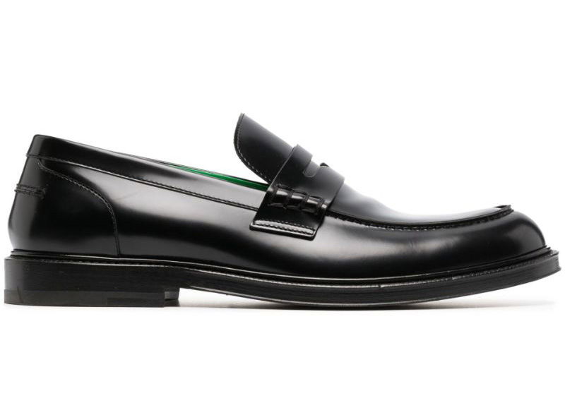 Tenisky a topánky Bottega Veneta Brushed Leather Loafer Čierna | 716219V2CM01000