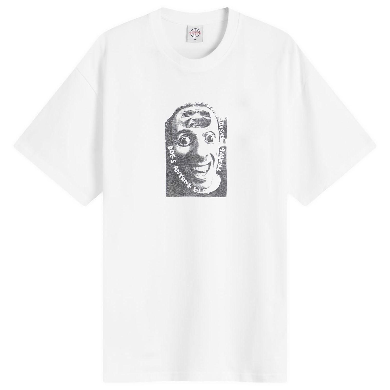 Tričko Polar Skate Co. Trapped Inside T-Shirt Biela | PSC-F24-26, 0