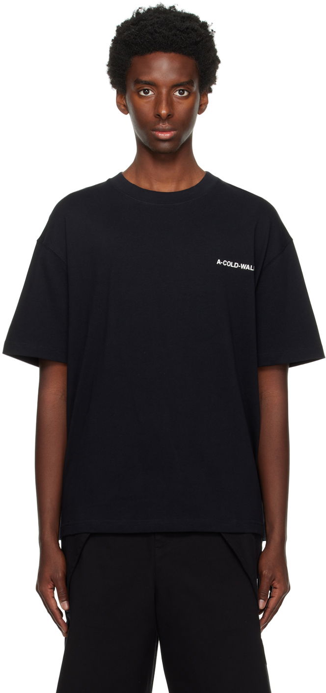 Tričko A-COLD-WALL* Essentials T-Shirt Čierna | ACWMTS161, 0