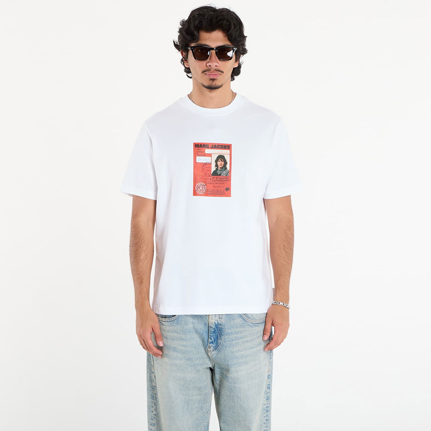Tričko A.P.C. A.P.C. x Marc Jacobs T-Shirt Biela | COHKS-M26553 AAB, 0