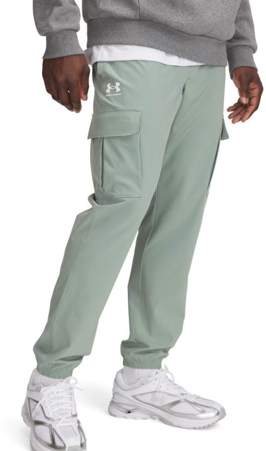 Cargo nohavice Under Armour UA Vibe Woven Cargo Pants Zelené | 1386558-348, 0