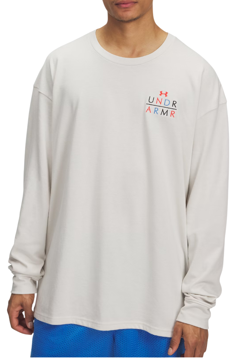 Tričko Under Armour Under Armour UA HWT Modern Sport Long Sleeve T-Shirt Biela | 6004885-110