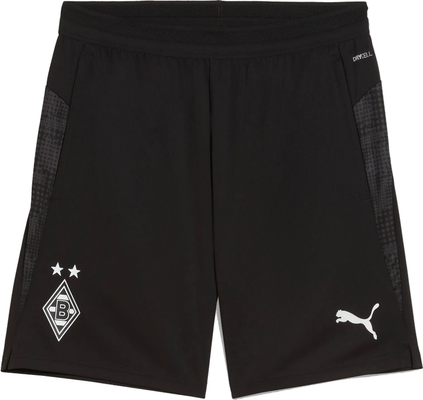 Šortky Puma Borussia Mönchengladbach Training Shorts with Pockets 2025/26 Čierna | 781475-07