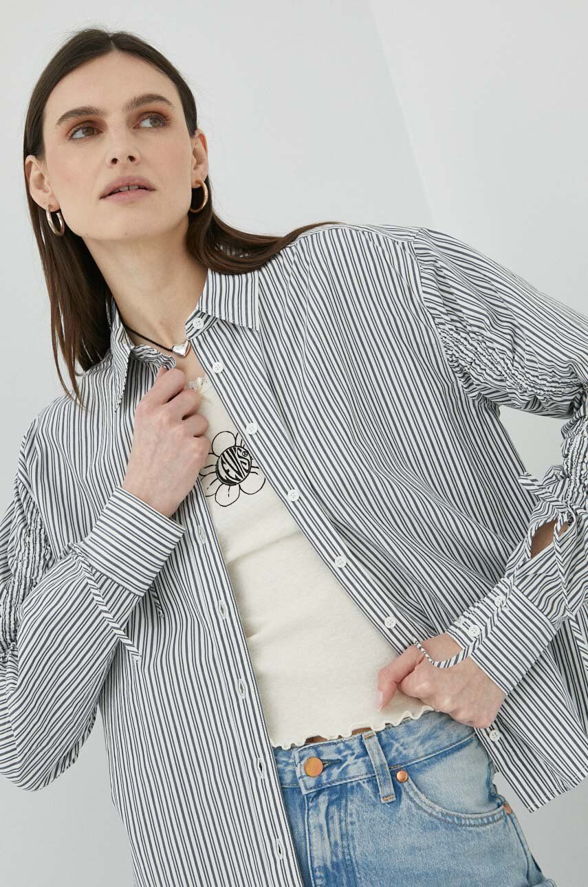 Tričko Levi's Cotton Blouse Šedá | A4806.0001, 0