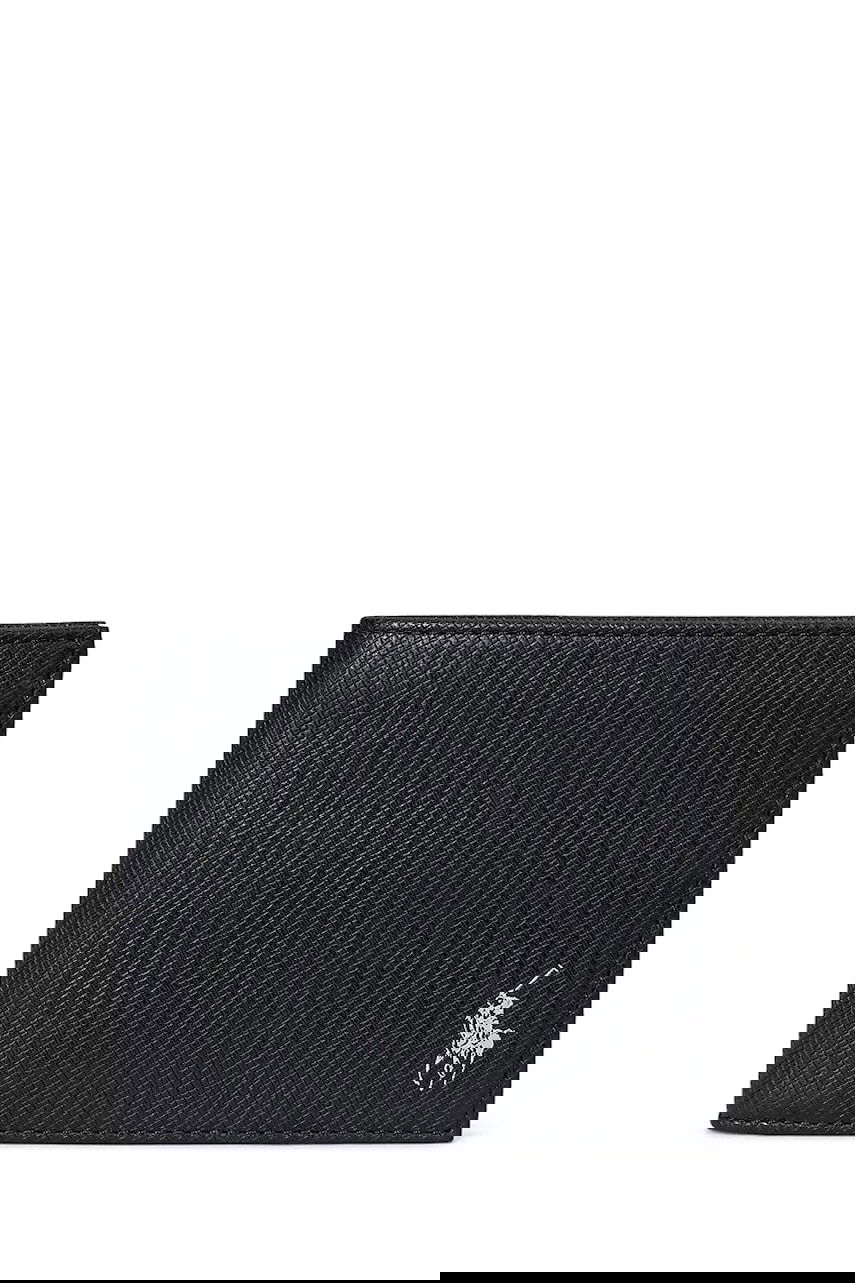 Peňaženka Polo by Ralph Lauren Polo Ralph Lauren Leather Wallet Čierna | 405931674, 0