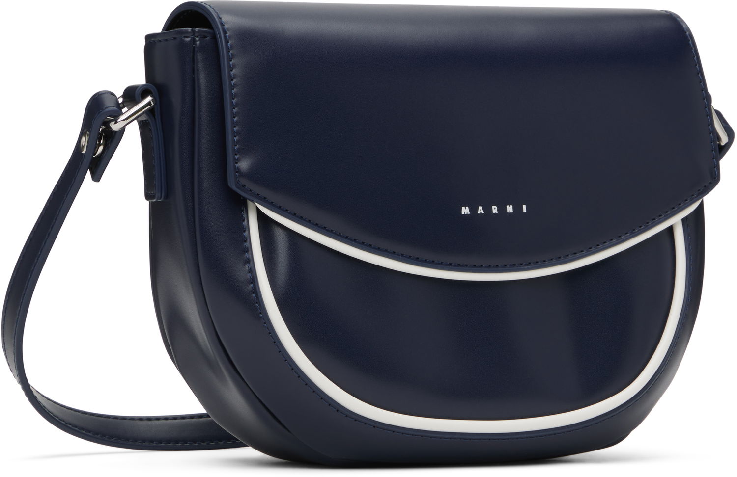 Taška cez rameno Marni Marni Kids Smile Bag Navy | M01476-M00TK, 1