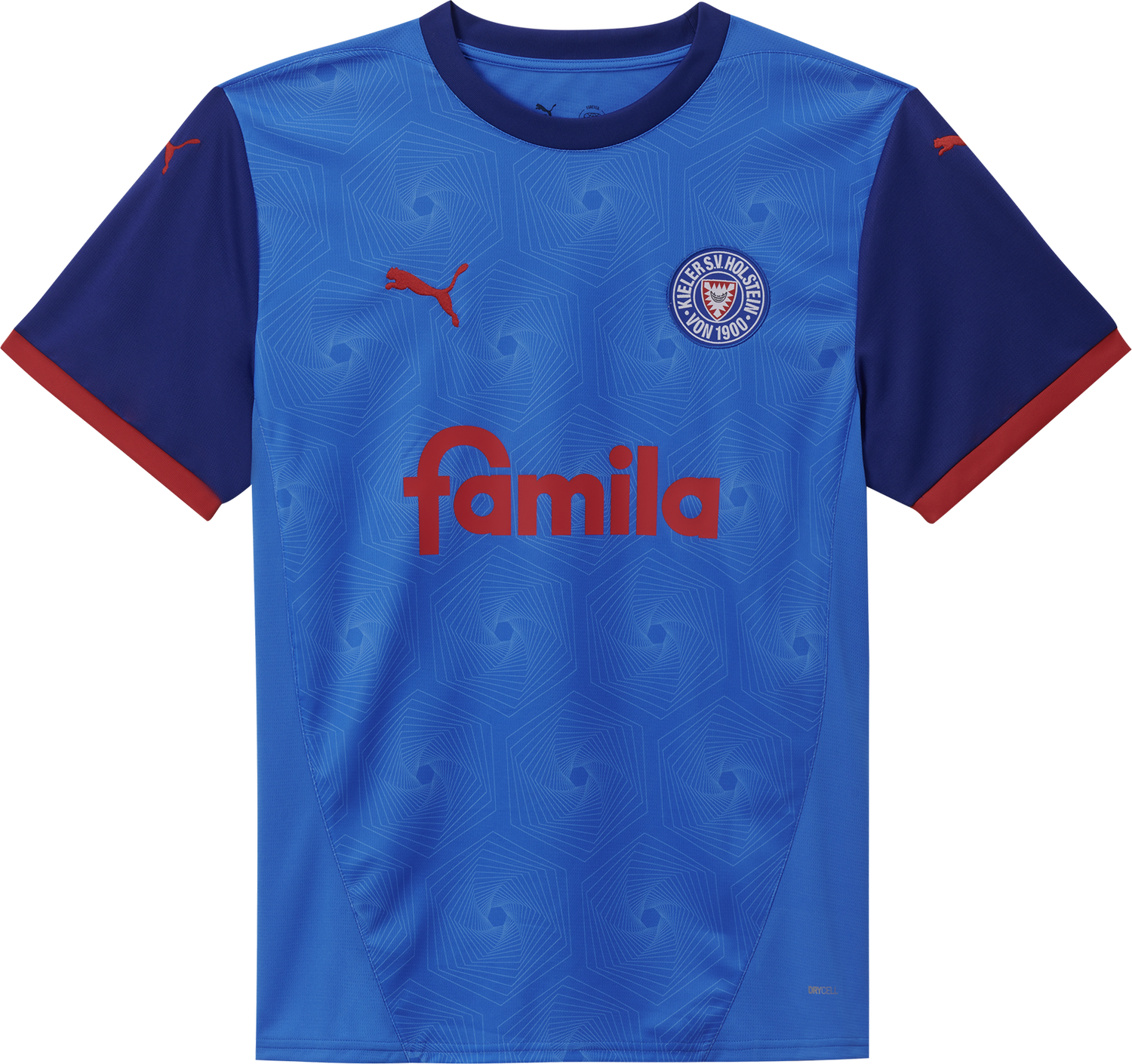 Dres Puma Holstein Kiel Home Jersey 2024/25 by Puma Modrá | 946318-01, 0