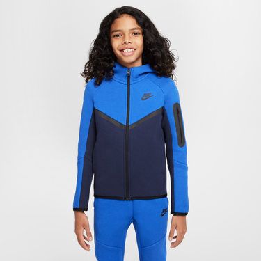 Mikina Nike Nike Sportswear Tech Fleece Full-Zip Hoodie Modrá | HV5867-451, 0