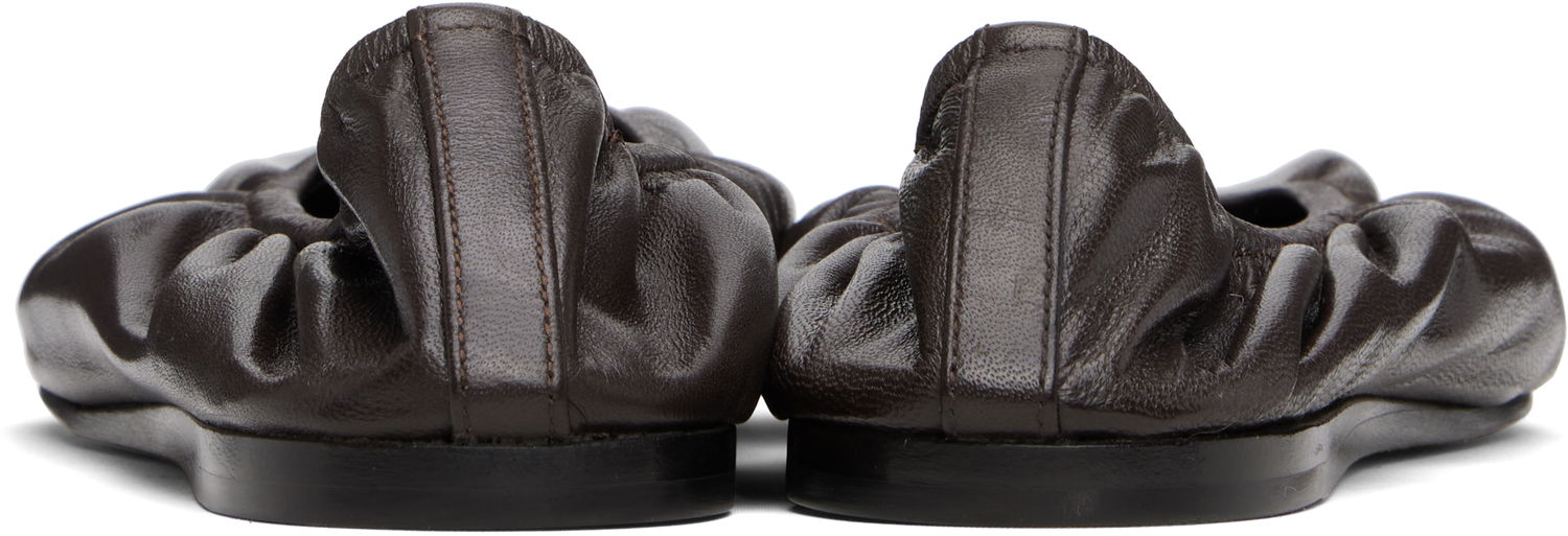 Oblečenie The Row The Row Liisa Ballerina Flats Hnedá | F1577-SL1, 1