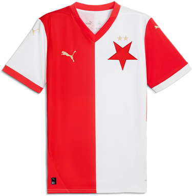 Dres Puma SK Slavia Praha Home Jersey Replica 2024/25 Červená | 775206-01, 0
