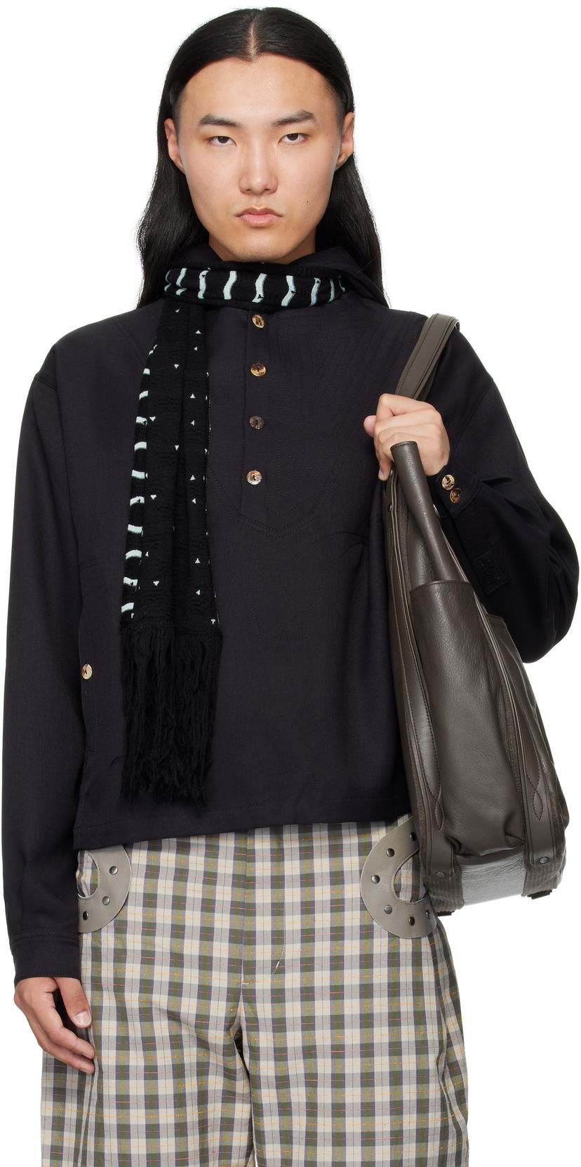 Mikina KIKO KOSTADINOV Kiko Kostadinov Slatina Hooded Sweatshirt Čierna | KKAW25TP04-63