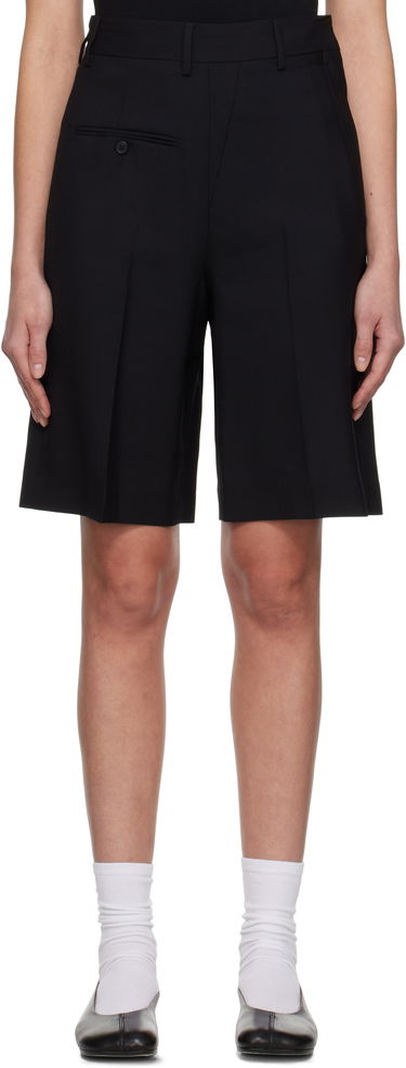 Šortky Maison Margiela MM6 Maison Margiela Tailoring Wool Canvas Shorts Čierna | S52MU0125 M35080, 0