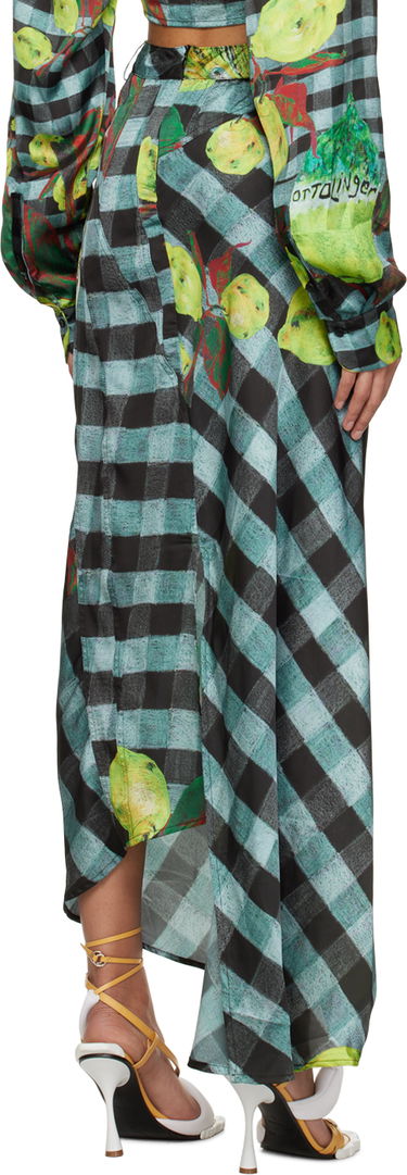 Sukňa Ottolinger Ottolinger Lemon Gingham Maxi Skirt Rôznofarebný | 1100904, 2