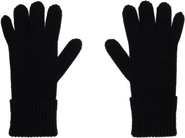 Rukavice Vivienne Westwood Sporty Knitted Orb Logo Gloves Čierna | 8202002R-K0065-, 1