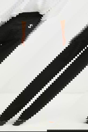 Nohavice Carhartt WIP Pierce Pant Straight High Waist Čierna | I026588.89GD, 2