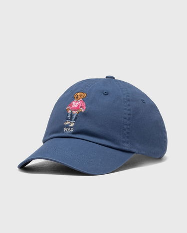 Šiltovka Polo by Ralph Lauren Polo Ralph Lauren Bear Embroidered Chino Baseball Cap Modrá | 710963777001, 0