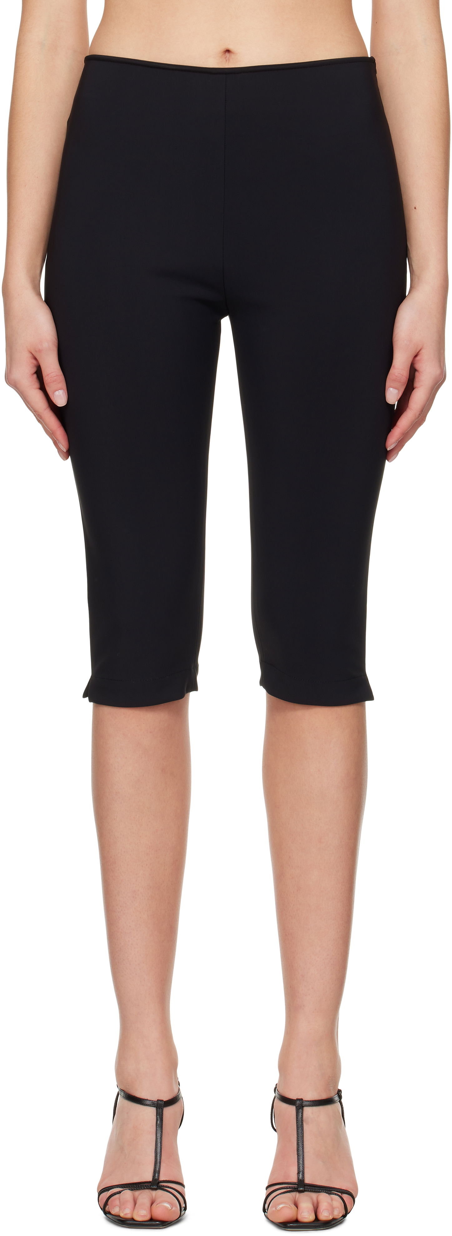 Šortky Róhe Róhe Capri Scuba Trousers Čierna | 414-30-165, 0