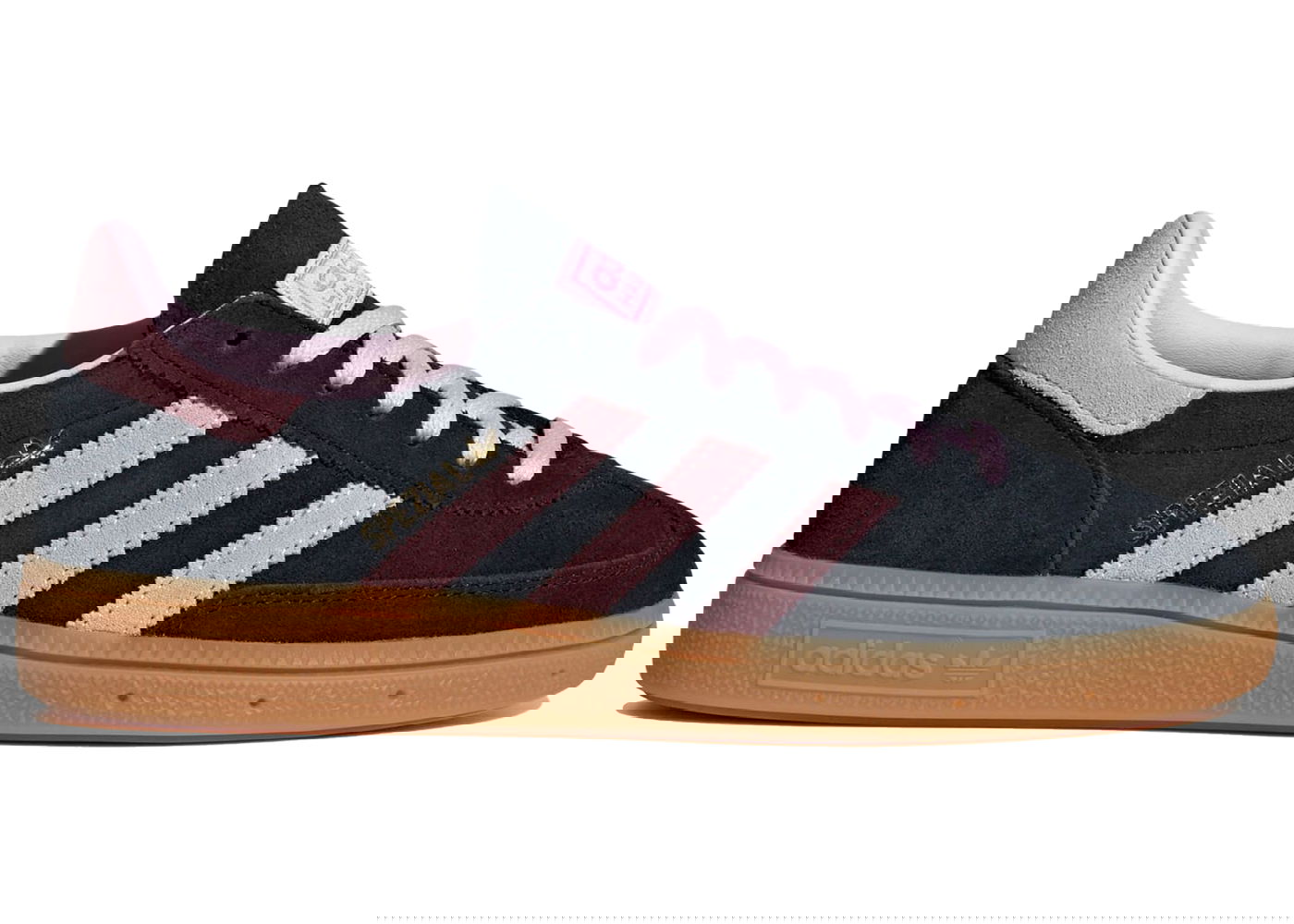 Tenisky a topánky adidas Originals Handball Spezial "Core Black Clear Pink Gum" W Čierna | IE5897, 0