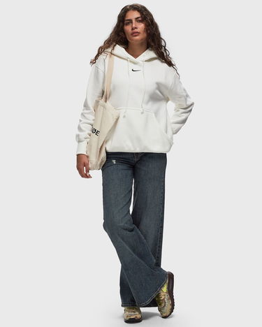 Mikina Nike Sportswear Phoenix Fleece Oversized Pullover Hoodie Biela | DQ5860-133, 4