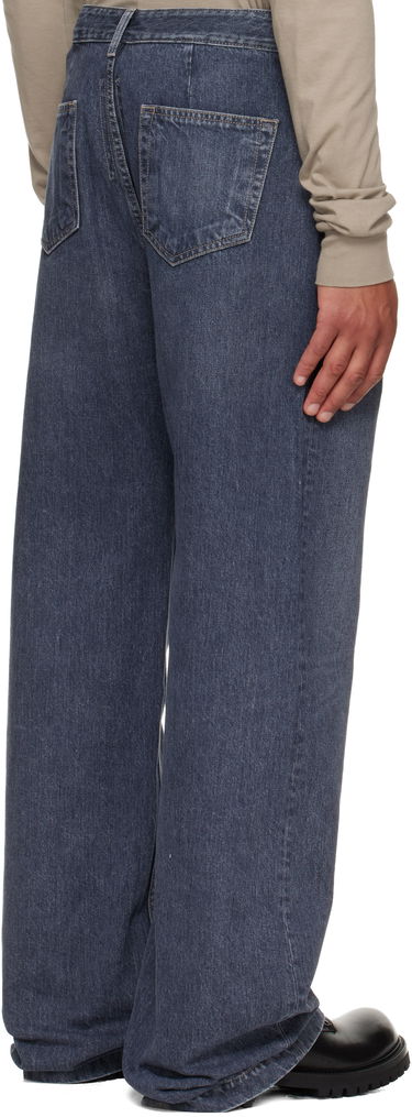 Džínsy Rick Owens Jeans Faded Wide-Leg DRKSHDW Concordians Geth Modrá | DU02E7351 DGY, 2