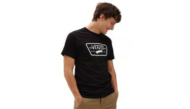 Tričko Vans Full Patch T-Shirt Čierna | VN000QN8Y28, 0