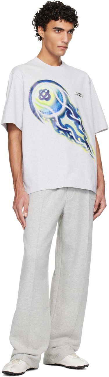 Tepláky Casablanca Casablanca Cashmere Blend Sweatpants Šedá | M-SP26-JTR-331-01, 3