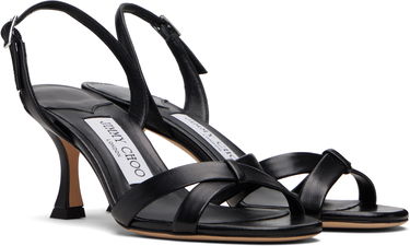 Tenisky a topánky Jimmy Choo Elsy Heeled Sandals Čierna | ELSY 70, 3