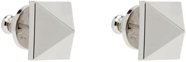Náušnice Valentino Garavani Silver Rockstud Earrings Metalická | 5Y2J0P14MET, 1