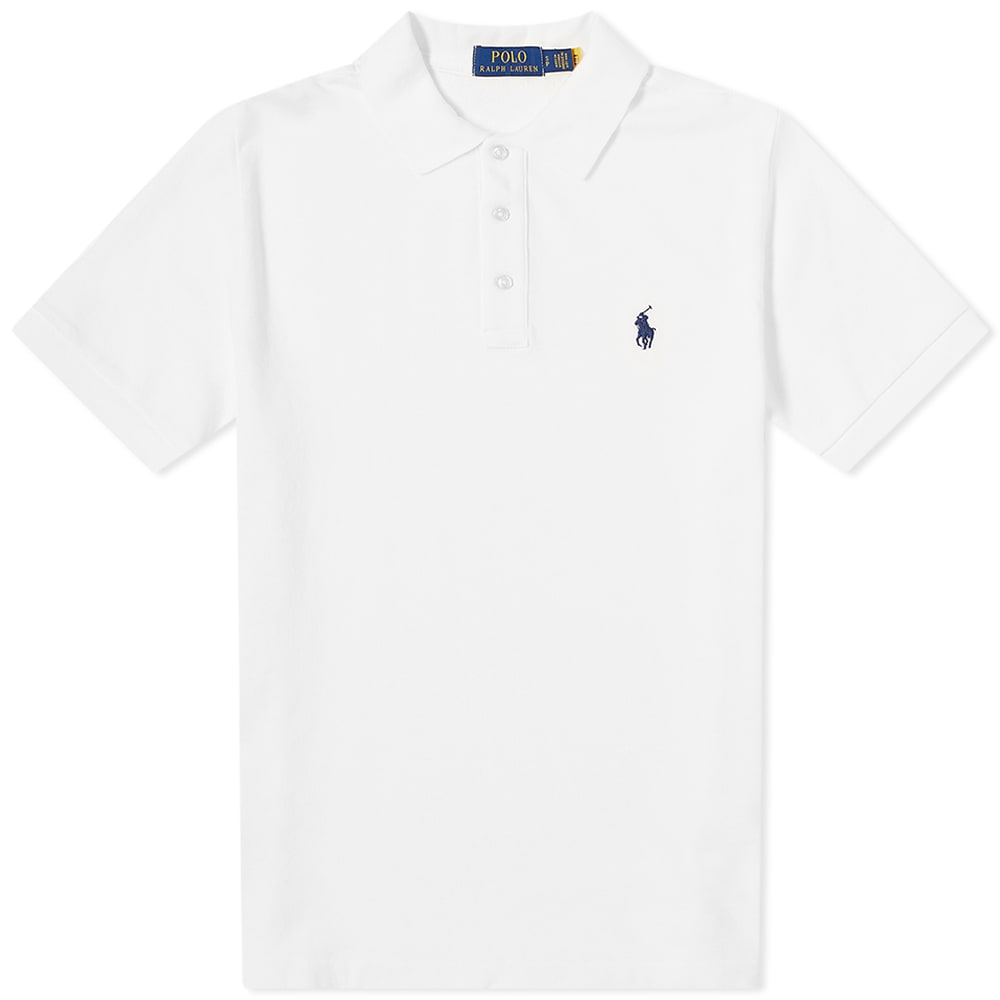 Polo tričko Polo by Ralph Lauren Spa Terry Polo Shirt Biela | 710660897004, 0