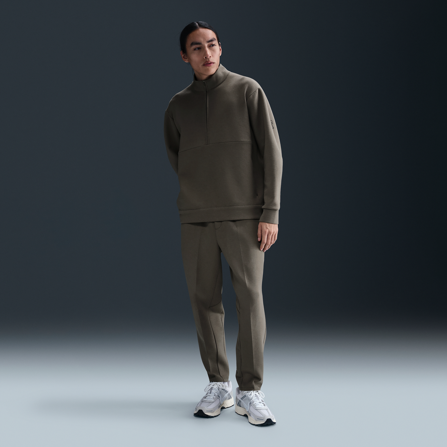 Mikina Nike 24.7 Impossibly Soft Dri-FIT Half-Zip Top Zelené | HQ6953-289, 1