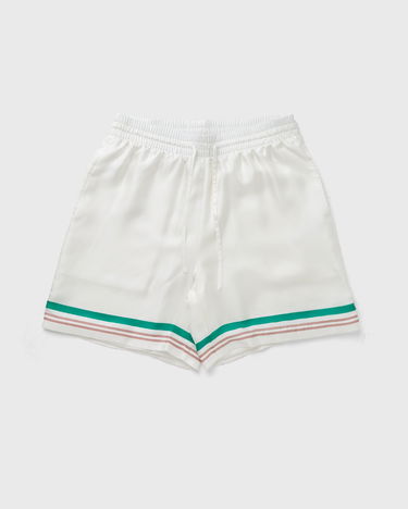 Šortky Casablanca White Casual Shorts with Stripes Biela | MPF25-TR-012-06, 0