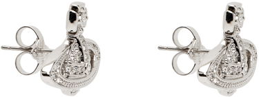 Náušnice Vivienne Westwood Mini Bas Relief Silver Earrings Metalická | 62020033-02P116-CN, 1