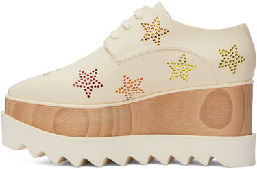Tenisky a topánky Stella McCartney Stella McCartney Elyse Crystal Star Platform Biela | 810251E00128, 2