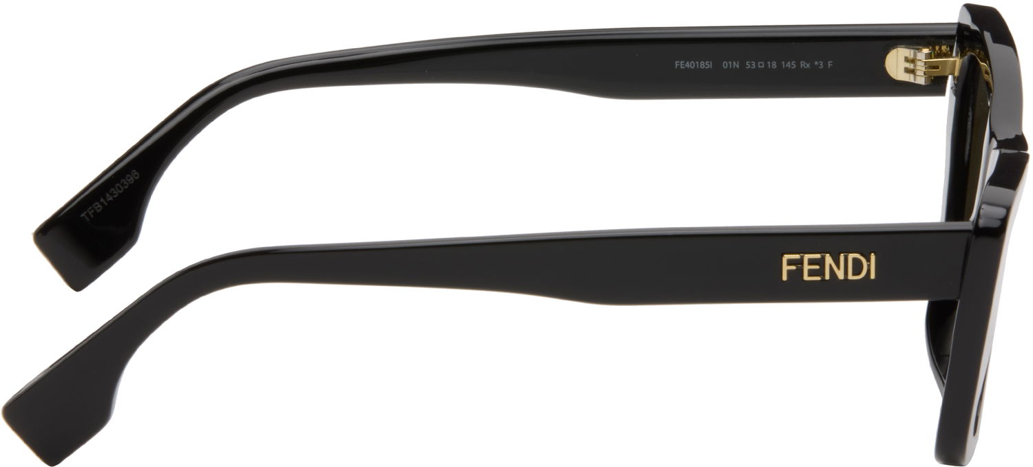 Slnečné okuliare FENDI Angular Frame Sunglasses Čierna | FE40185I@5301N 840126864922, 1