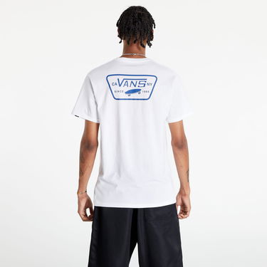 Tričko Vans Full Patch Back T-Shirt Biela | VN0000F8SVI1, 3